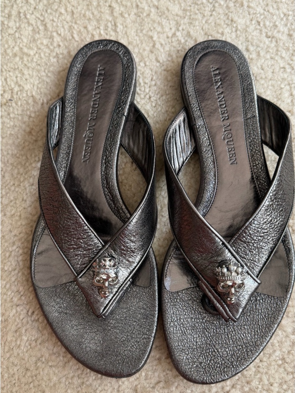 Alexander McQueen Skull Sandals